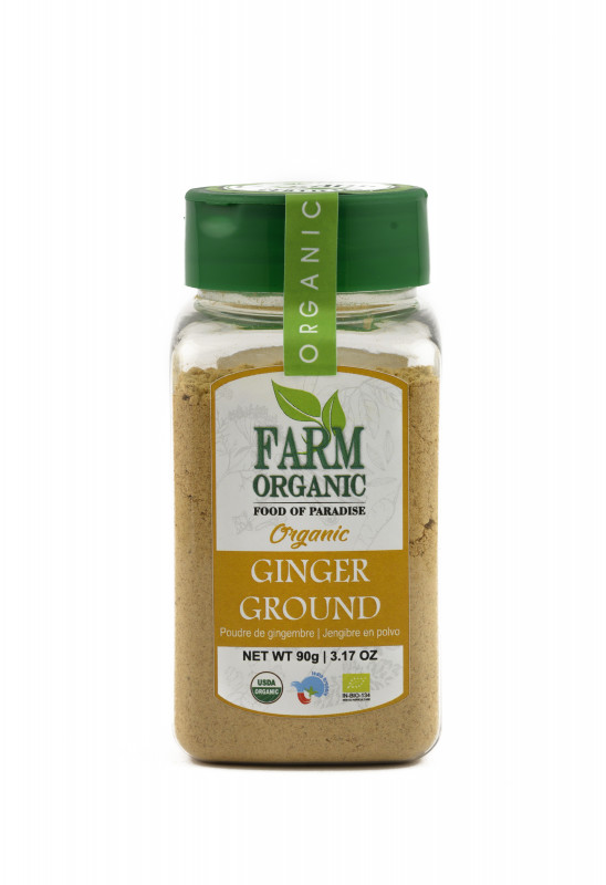 B FARM ORGANIC - Ginger Ground - 090 GMS - PET JAR