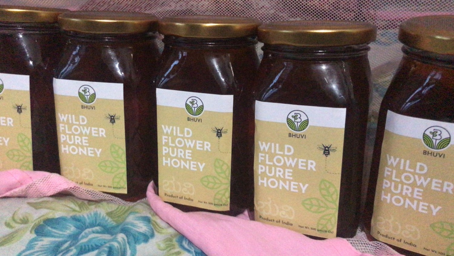Organic Bhuvi Honey ಸಾವಯವ ಜೇನು - 500gms
