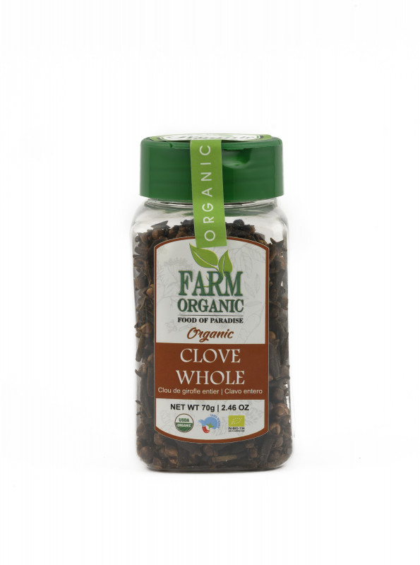 B FARM ORGANIC - Clove Whole - 070 GMS - PET JAR